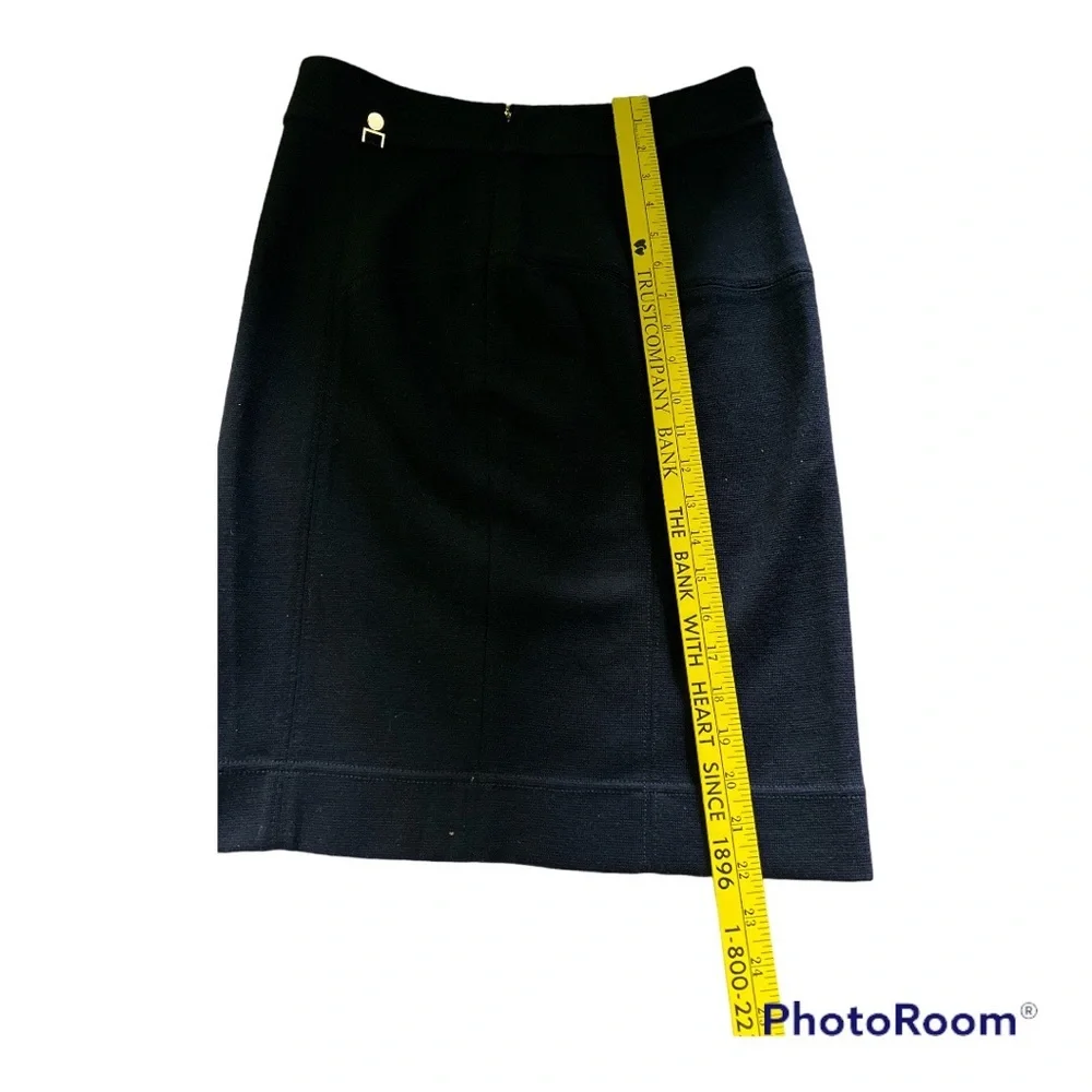 Tory Burch XS navy wool blend skirt New With Tags